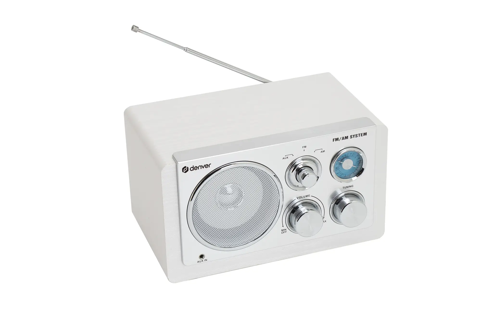 TR-63W radio Analógica Blanco - Imagen 1