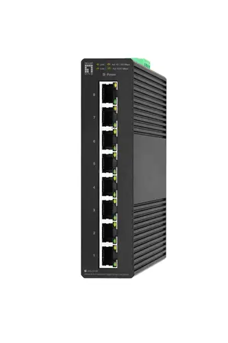 IGS-2108 switch Gestionado L2 Gigabit Ethernet (10/100/1000) Negro - Imagen 1