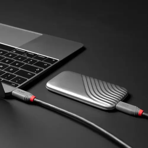 36956 cable USB USB4 Gen 3x2 0,8 m USB C Negro - Imagen 5