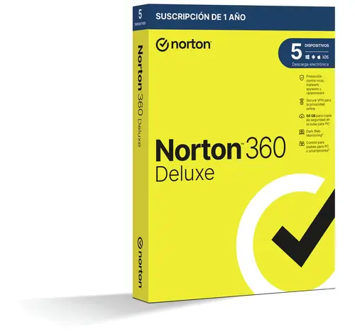 360 Deluxe Seguridad de antivirus Base Español 1 licencia(s) 1 año(s) - Imagen 2