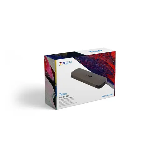 Caja Externa para SSD M.2 NGFF, Marrón - Imagen 3