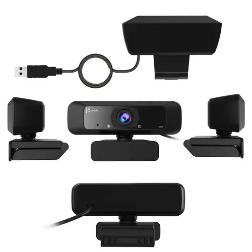 JVCU100-N Cámara web HD USB con rotación de 360° - Imagen 6