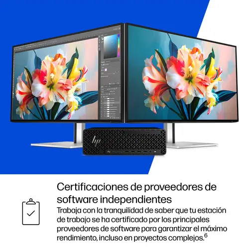 None Intel Core Ultra 7 265 32 GB DDR5-SDRAM 1 TB SSD NVIDIA RTX A400 Windows 11 Pro SFF Puesto de trabajo AI Workstation, AI PC Negro - Imagen 11