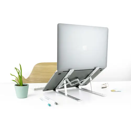 TQLRS0033-AL soporte para ordenador portátil Soporte para ordenador portátil y tableta Plata 38,1 cm (15") - Imagen 7