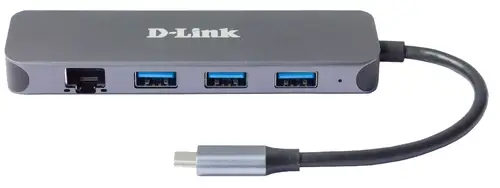 DUB-2334 base para portátil y replicador de puertos Alámbrico USB Tipo C Gris - Imagen 2