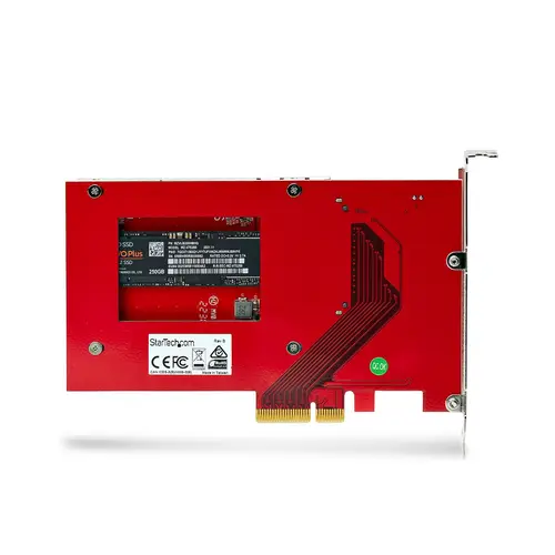 Adaptador M.2 a U.3 para SSDs M.2 NVMe - Conversor Adaptador de Host de Unidad M.2 PCIe a U.3 de 2,5 (SFF-TA-1001) - Cumple con TAA - Imagen 7