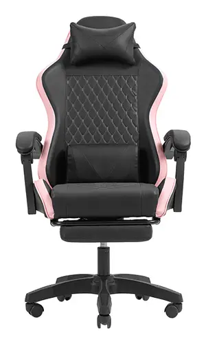 MGC-X Silla para videojuegos de PC Asiento acolchado Negro, Rosa - Imagen 2