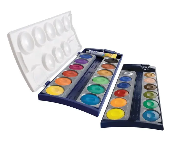 K24 pintura a base de agua Negro, Azul, Cian, Verde, Naranja, Ama..