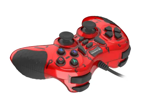 MANGAN 200 Rojo USB 2.0 Gamepad Analógico/Digital PC - Imagen 3