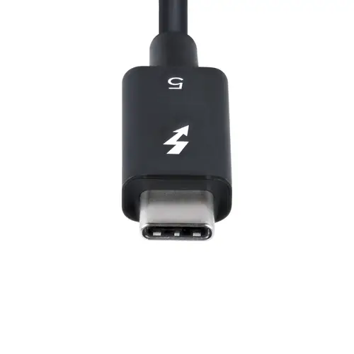 Cable Thunderbolt 5 de 80cm - Cable Thuderbolt Certificado - 80Gbps Hasta 120Gbps - Entrega de Alimentación PD de 240W - 8K 60Hz - Compatible con Thunderbolt 4/USB-C - USB Tipo C - Imagen 4