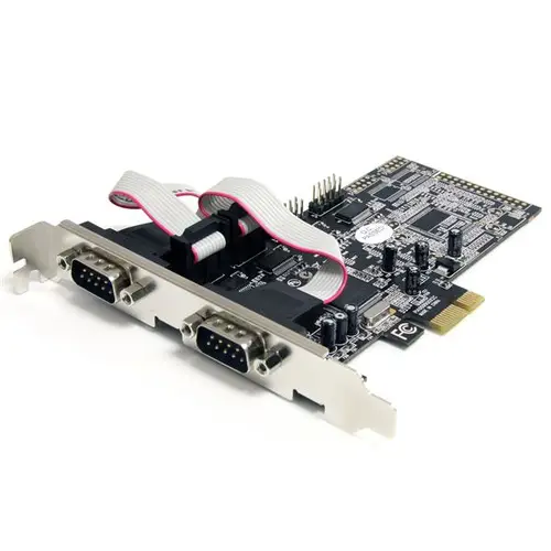 Tarjeta Adaptadora PCI Express PCIe de 4 Puertos Serie RS232 UART 16550 Serial DB9 - Imagen 3