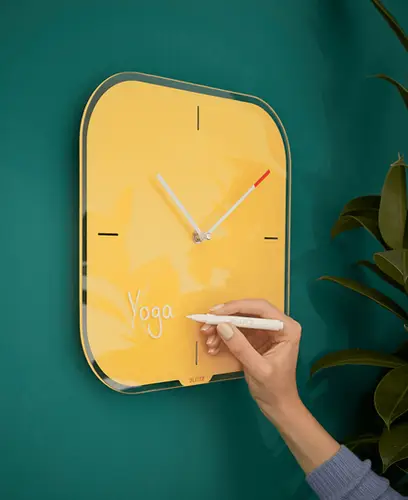 90170019 wall/table clock Pared Quartz clock Plaza Amarillo - Imagen 1