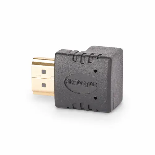 Adaptador HDMI 2.0 Acodado Hacia Arriba - Macho a Hembra - Adaptador HDMI en Ángulo Recto - Ahorrador de Puertos HDMI de Alta Velocidad 4K 60Hz - Imagen 3
