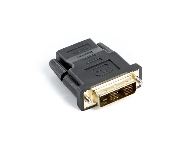 AD-0013-BK cambiador de género para cable HDMI DVI-D 18+1 Single Link Negro