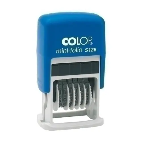 FECHADOR ent.AUT. COLOP S126 4 mm.