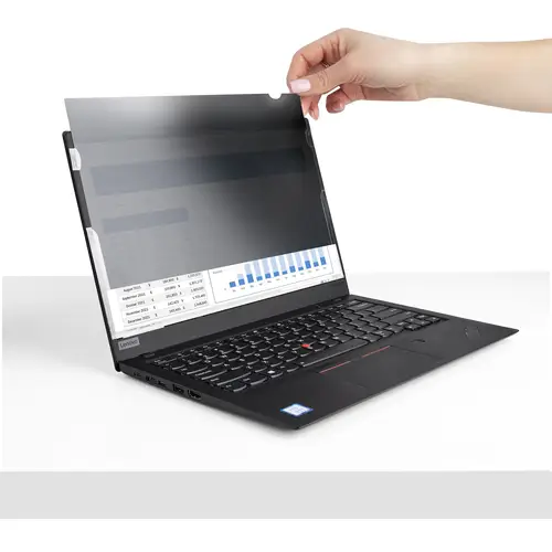 Filtro de Privacidad de 17,3 Pulgadas 16:9 para Portátil - Pantalla de Privacidad Protector Anti Brillo para Portátil - Anti Luz Azul con Reducción del 51% - +/- 30° - Imagen 5