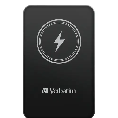 Charge 'n' Go Polímero de litio 5000 mAh Cargador inalámbrico Negro - Imagen 3