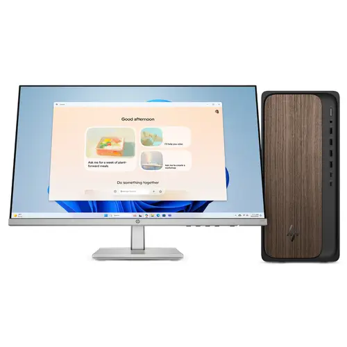 OmniDesk Desktop AI M03-0012ns PC Intel Core Ultra 5 225 16 GB DDR5-SDRAM 1 TB SSD Windows 11 Home Torre AI PC Madera, Negro - Imagen 10