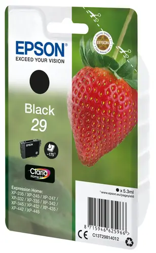 Strawberry Singlepack Black 29 Claria Home Ink - Imagen 2