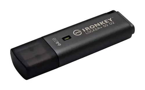 IronKey 64GB Locker Plus 50 G2, FIPS 197, AES-256 - Imagen 3
