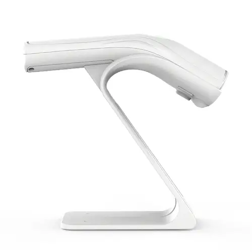 Lector código barras 2D USB botón blanco - Imagen 1