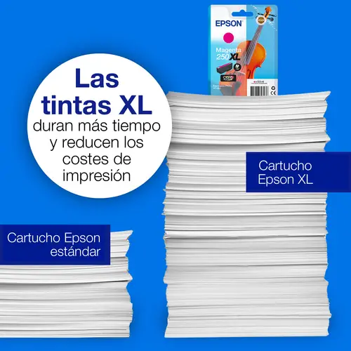 Pack individual de tinta Claria Photo HD 250XL Violin magenta - Imagen 4