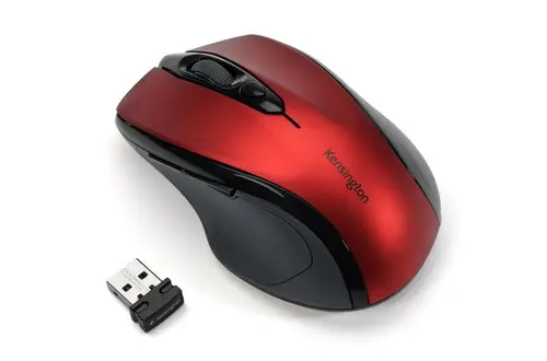 Ratón inalámbrico Pro Fit tamaño mediano, rojo rubí - Imagen 2