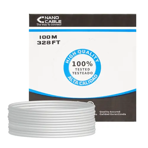 CABLE RED RJ45 CAT.6 UTP RIGIDO AWG24, 100 M - Imagen 2