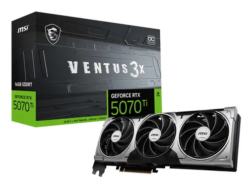 GeForce RTX 5070 Ti 16G VENTUS 3X OC NVIDIA 16 GB GDDR7 - Imagen 7