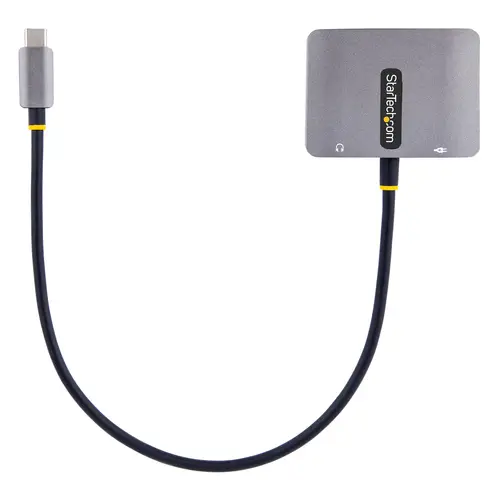 Adaptador de Vídeo USB C, Adaptador Multipuertos USB Tipo C a HDMI VGA con Salida de Audio de 3,5mm, HDR 4K a 60Hz, PD 3.0 de 100W, Compatible con Thunderbolt 3/4 - Imagen 5