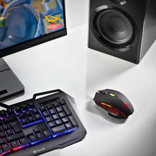 GMX-200 ratón Juego Ambidextro Óptico 3200 DPI - Imagen 6