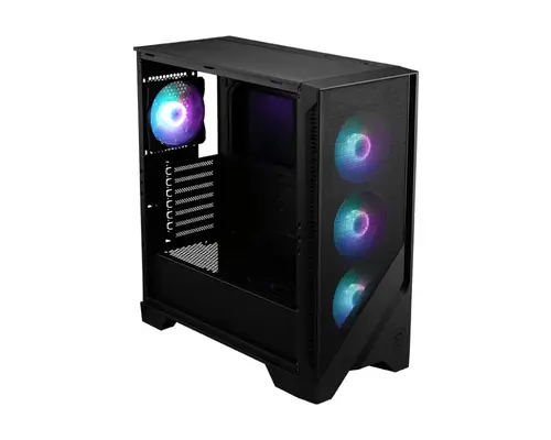 MAG Forge 320R AIRFLOW Micro Torre Negro, Transparente - Imagen 2
