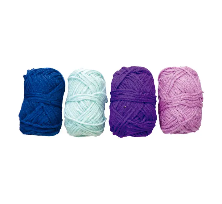 B.4UN OVILLOS LANA 8GR NIEFENVER AZUL 1100102
