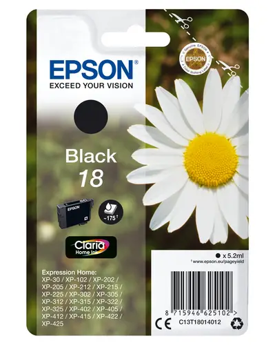Daisy Cartucho 18 negro (etiqueta RF) - Imagen 1