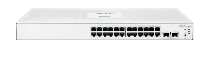 Aruba Networking Conmutador Networking Instant On 24p Gigabit 2p SFP 1830