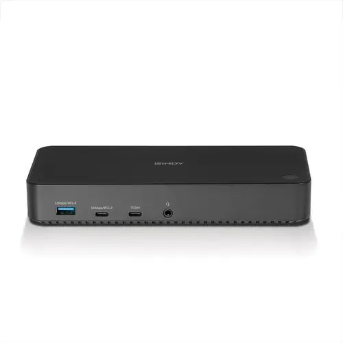 43366 base para portátil y replicador de puertos Acoplamiento USB 3.2 Gen 2 (3.1 Gen 2) Type-C Negro - Imagen 3