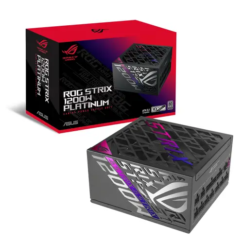ROG -STRIX-1200P-GAMING unidad de fuente de alimentación 1200 W 20+4 pin ATX ATX Negro - Imagen 15