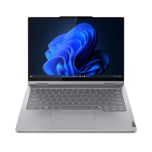 ThinkBook 14 2-in-1 G5 IAU Intel Core Ultra 7 255U Híbrido (2-en-1) 35,6 cm (14") Pantalla táctil WUXGA 32 GB DDR5-SDRAM 512 GB SSD Wi-Fi 6E (802.11ax) Windows 11 Pro Español Gris - Imagen 1