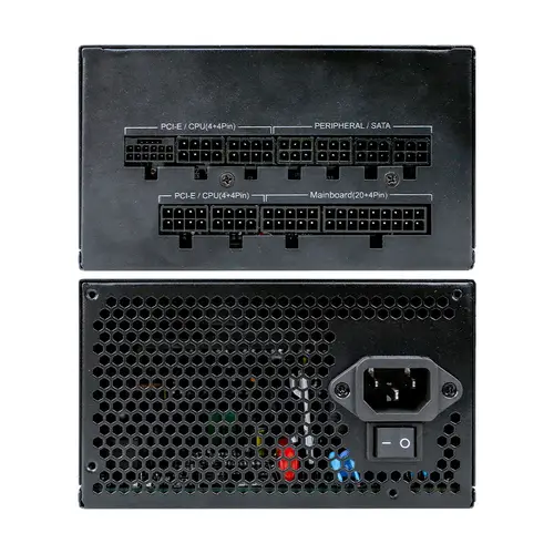 Fuente de alimentación Energy-V 850W 80Plus Gold Full Modular, PCIe 5.1, ATX 3.1 - Imagen 2