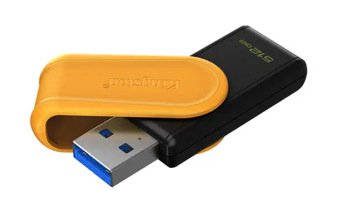 DataTraveler 512GB Portable USB 3.2 Gen 1 Exodia S (Black/Yellow) - Imagen 2