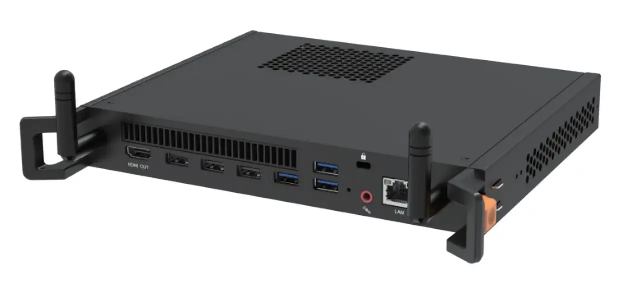 MT71F PCs/estación de trabajo Intel® Core i7 i7-12650H 16 GB DDR4-SDRAM 256 GB SSD Windows 11 Pro Mini PC Negro