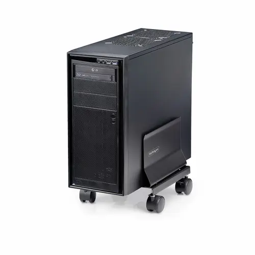 Carrito para Caja Torre de Ordenador - Carrito con Ruedas para CPU - Soporte Ajustable para CPU - de Acero - Carga de 21kg - Imagen 7