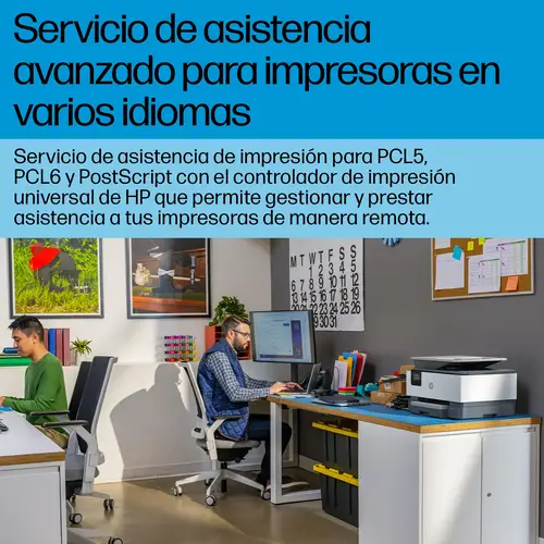 OfficeJet Pro 9120b Inalámbrico All-in-One Color Impresora, Impresión a doble cara  Copiadora y escáner - Imagen 6