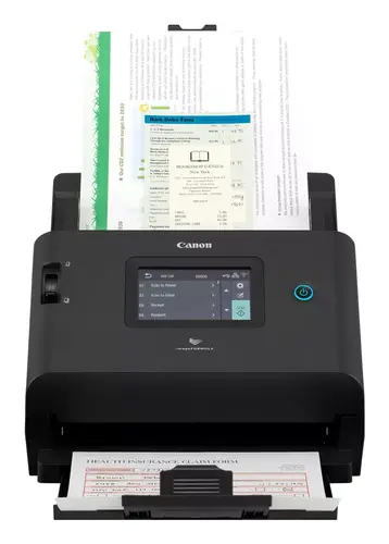 DR-S350NW Escáner con alimentador automático de documentos (ADF) 600 x 600 DPI A4 Negro - Imagen 1