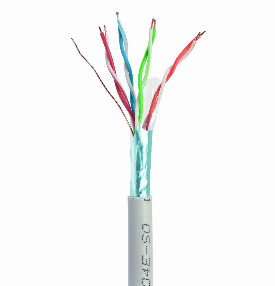 Cat5e, 305m cable de red Gris