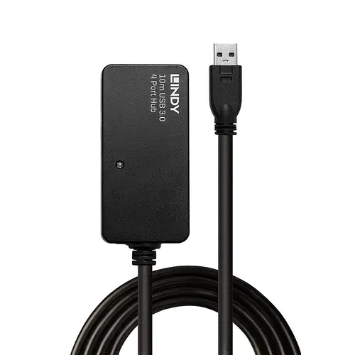 43159 hub de interfaz USB 3.2 Gen 1 (3.1 Gen 1) Type-A 5000 Mbit/s Negro - Imagen 2