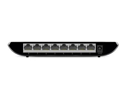 TL-SG1008D No administrado Gigabit Ethernet (10/100/1000) Negro - Imagen 4