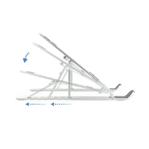 TQLRS0033-AL soporte para ordenador portátil Soporte para ordenador portátil y tableta Plata 38,1 cm (15") - Imagen 3