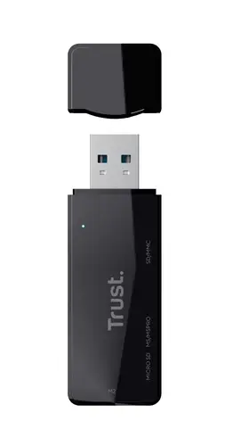 NANGA lector de tarjeta USB 3.2 Gen 1 (3.1 Gen 1) Type-A Negro - Imagen 3