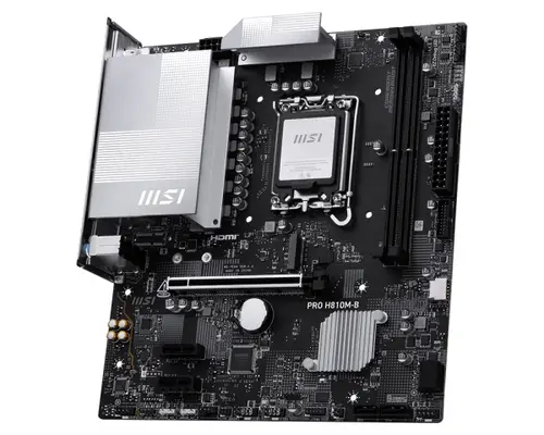 MSI Placa Base PRO H810M-B mATX LGA1700 - Imagen 2